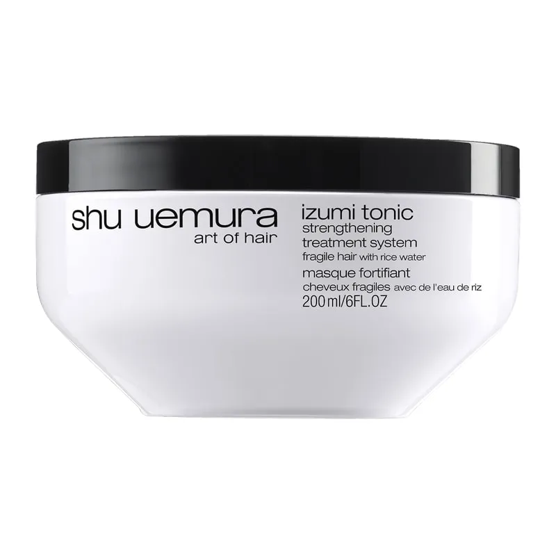 Izumi Tonic Strengthening Treatment System Fragile Hair With Rice Water