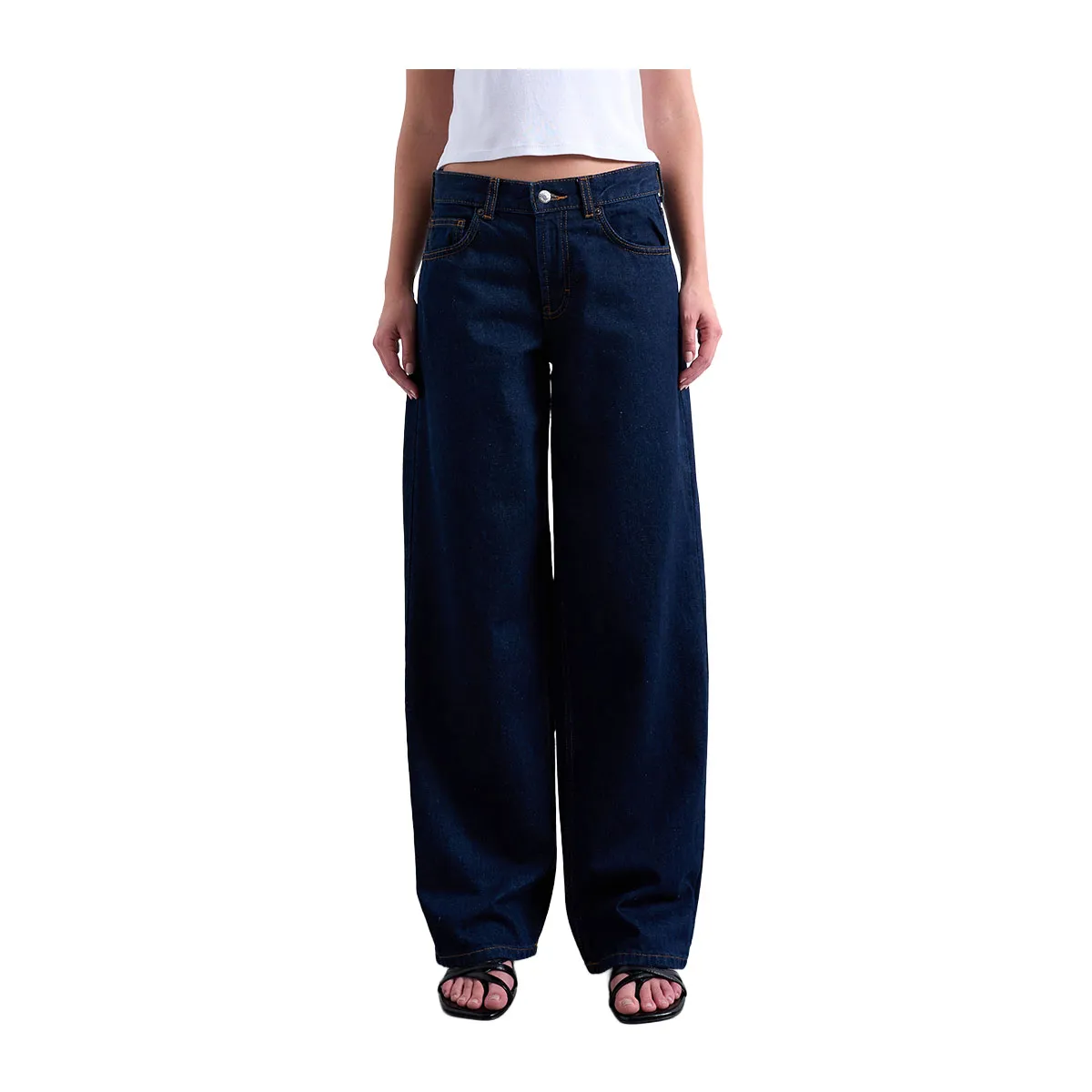 Γυναικείο jean παντελόνι wide fit