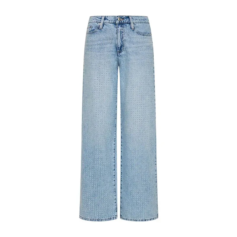 Womens high-waisted jean pants