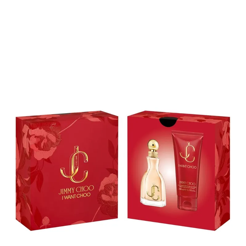 Jimmy Choo Set I Want Choo Eau de Parfum & Body Lotion
