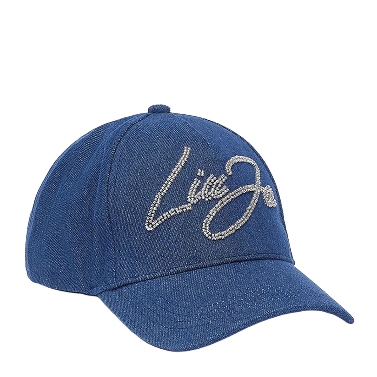 Women's denim jockey hat