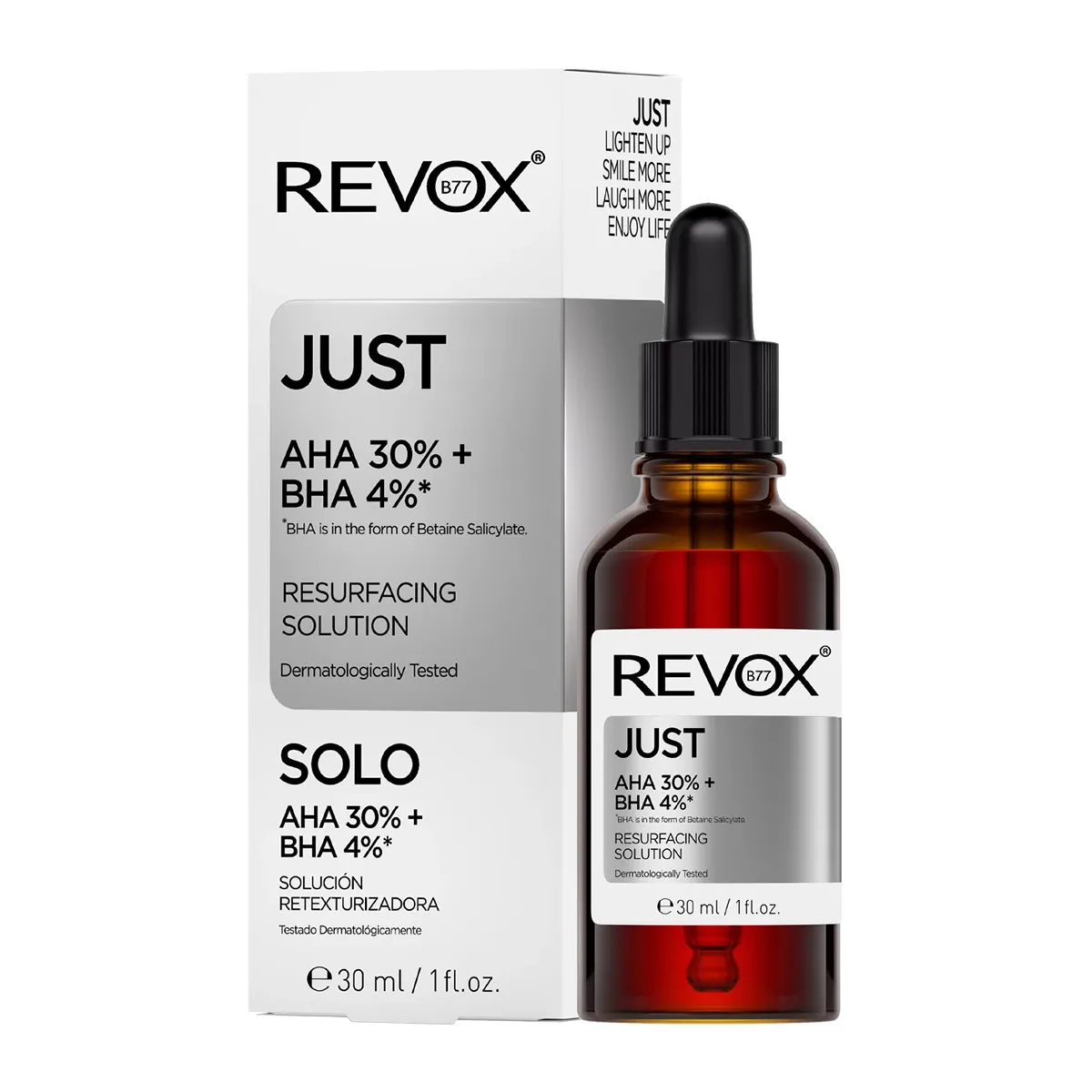Just Aha 30% + Bha 4%