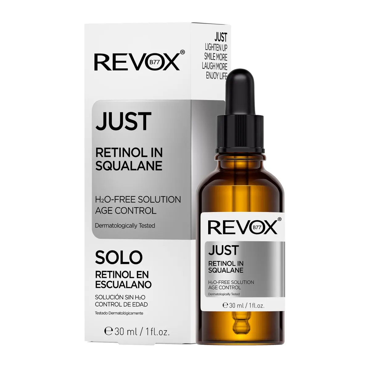 Just Retinol In Squalane H20-Free Solution Age Control