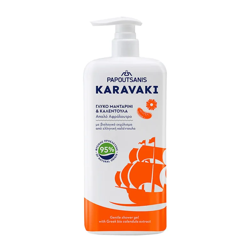 Karavaki Shower Gel Sweet Tangerine & Calendula