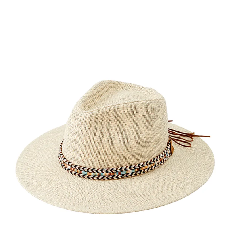 Kate Beige Ribbon Hat