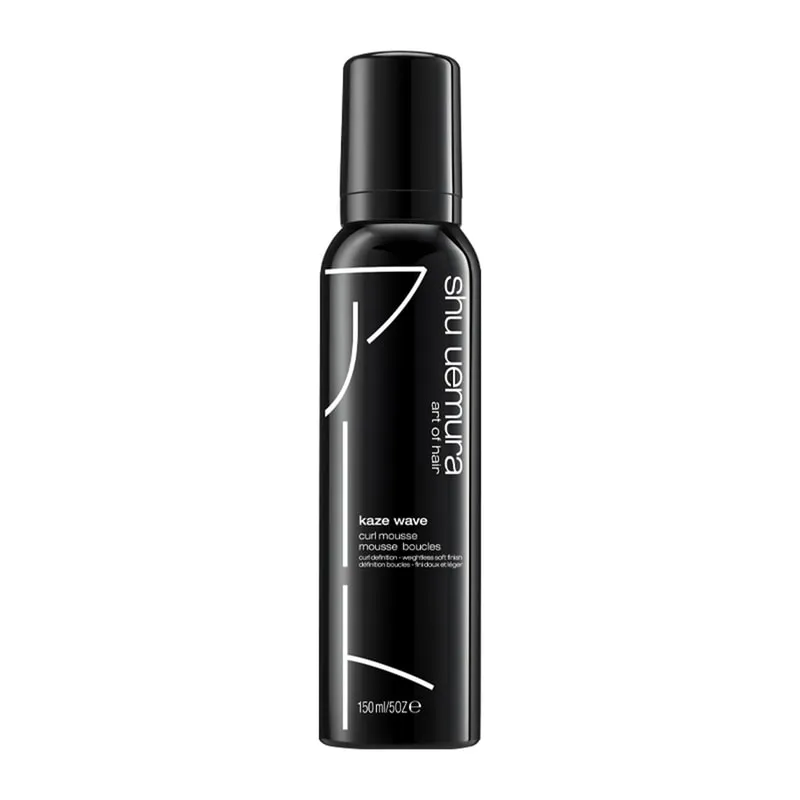 Kaze Wave Curl Mousse that Leaves A Soft & Weightless Hair Finish