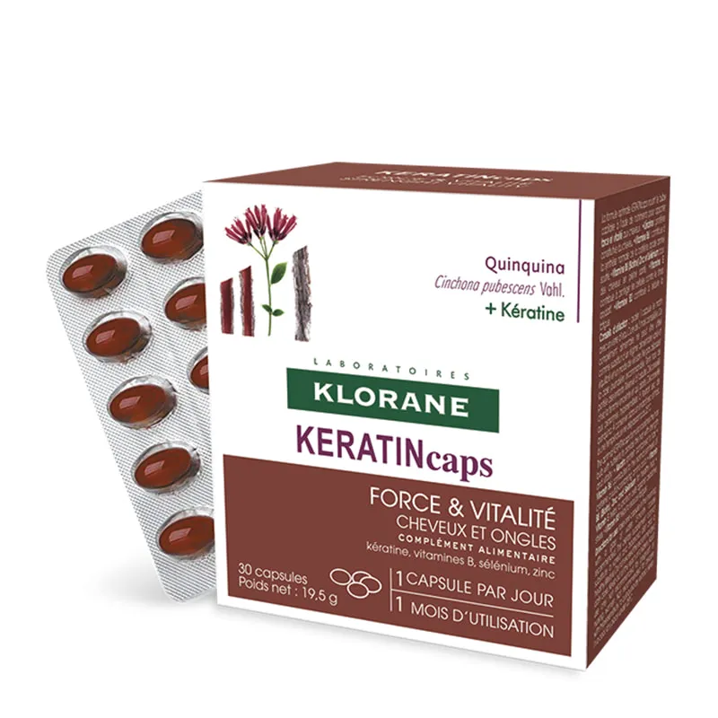 Keratin Caps Συμπλήρωμα Διατροφής για Μαλλιά και Νύχια