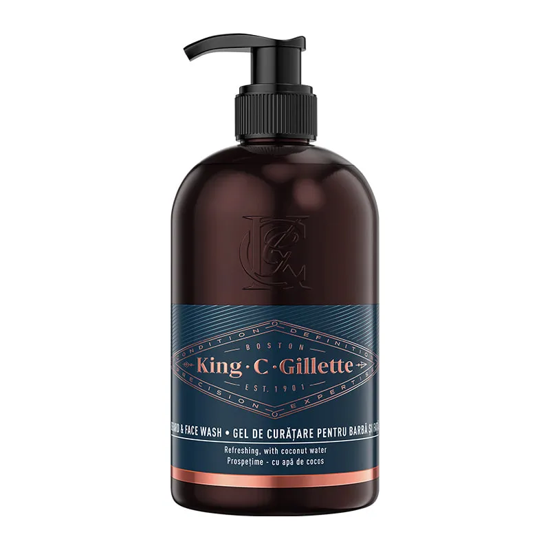 King C. Gillette Men’s Beard And Face Wash