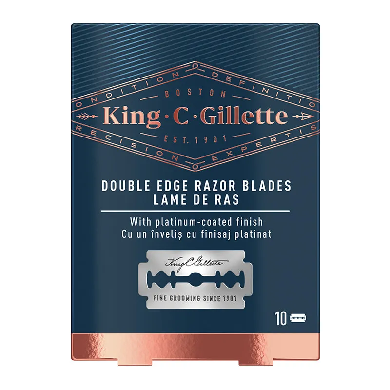 King C. Gillette Ξυράφια Διπλής Ακμής