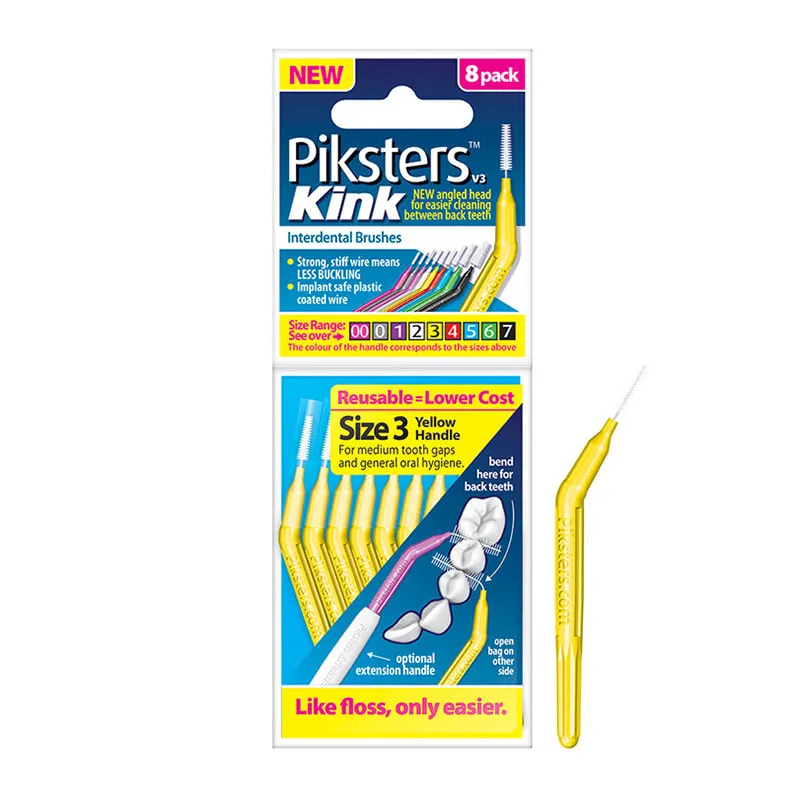 Kink Interdental Brushes Size 3