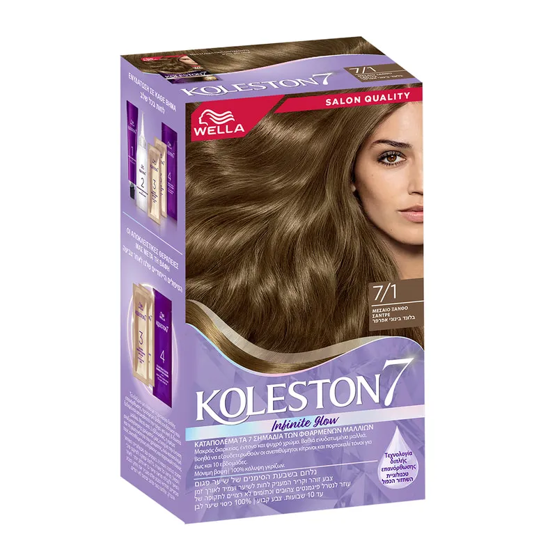 Kit 7/1 Medium Ash Blonde