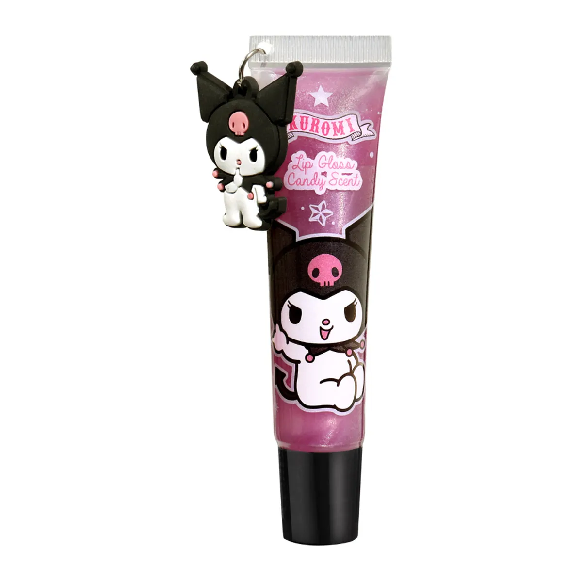 Kuromi Lip Gloss Candy & Purple Charm