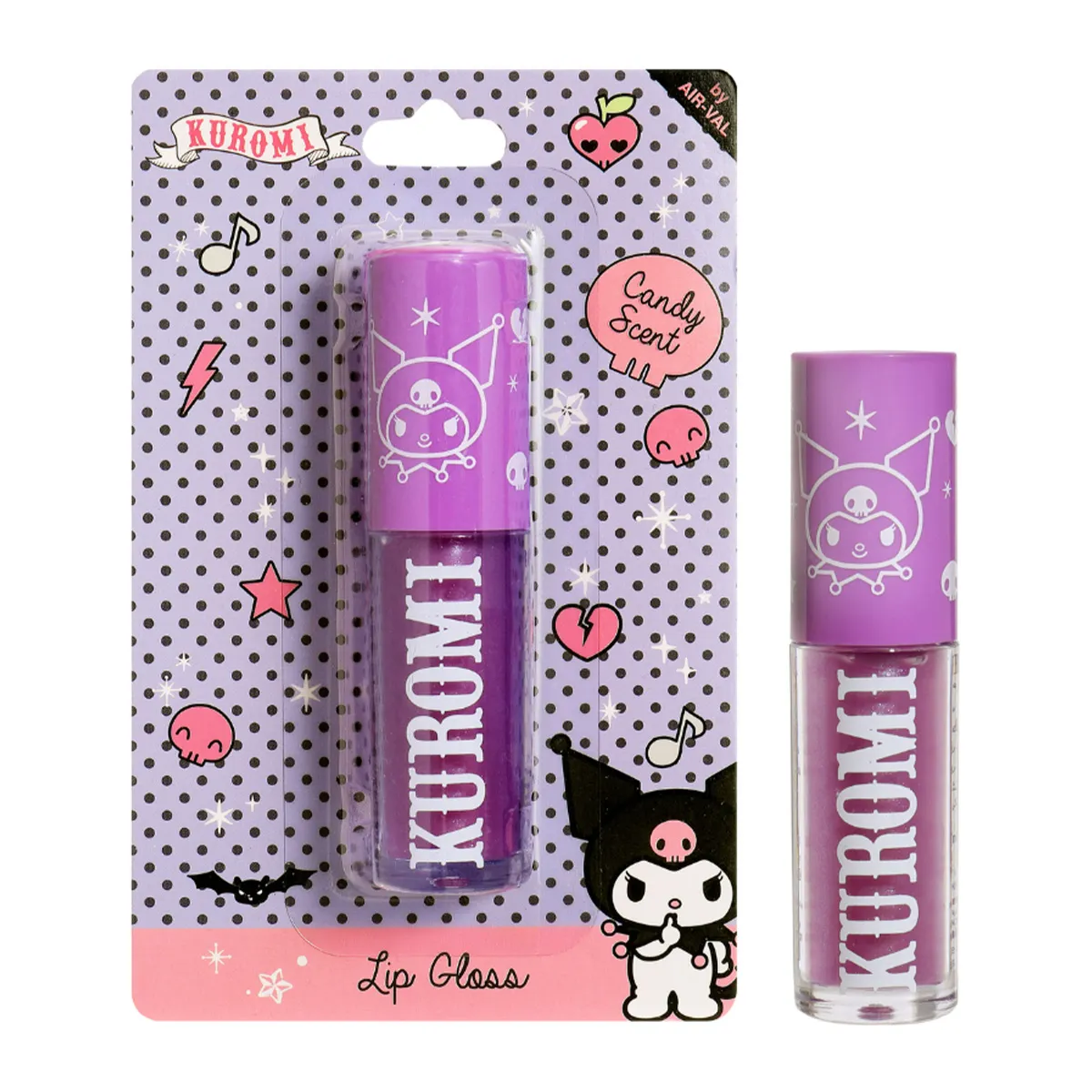 Kuromi Lip Gloss Candy Purple