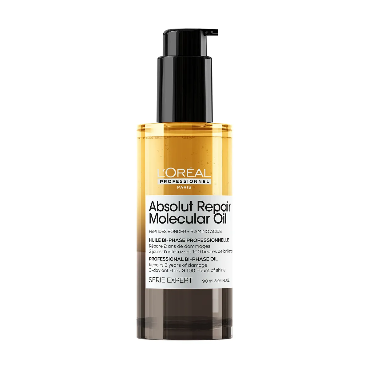 L'ORÉAL PROFESSIONNEL SERIE EXPERT ABSOLUT MOLECULAR BI-PHASE OIL ΓΙΑ ΤΑΛΑΙΠΩΡΗΜΕΝΑ ΜΑΛΛΙΑ 3,5ML