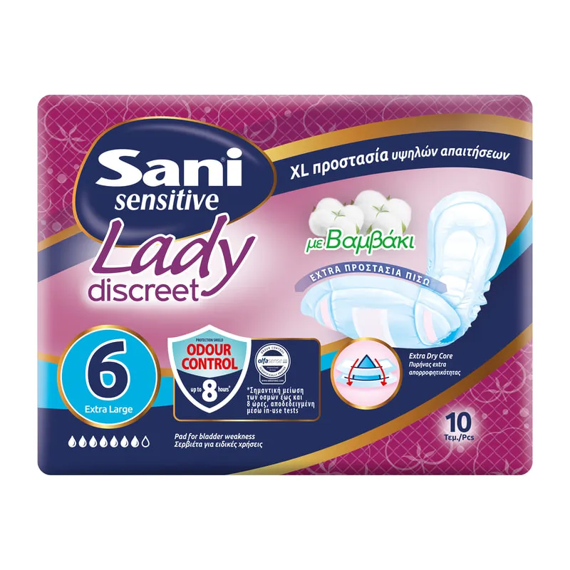 Lady Pads Extra Large No6