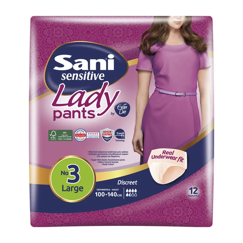 Lady Sensitive Pants No2 Large