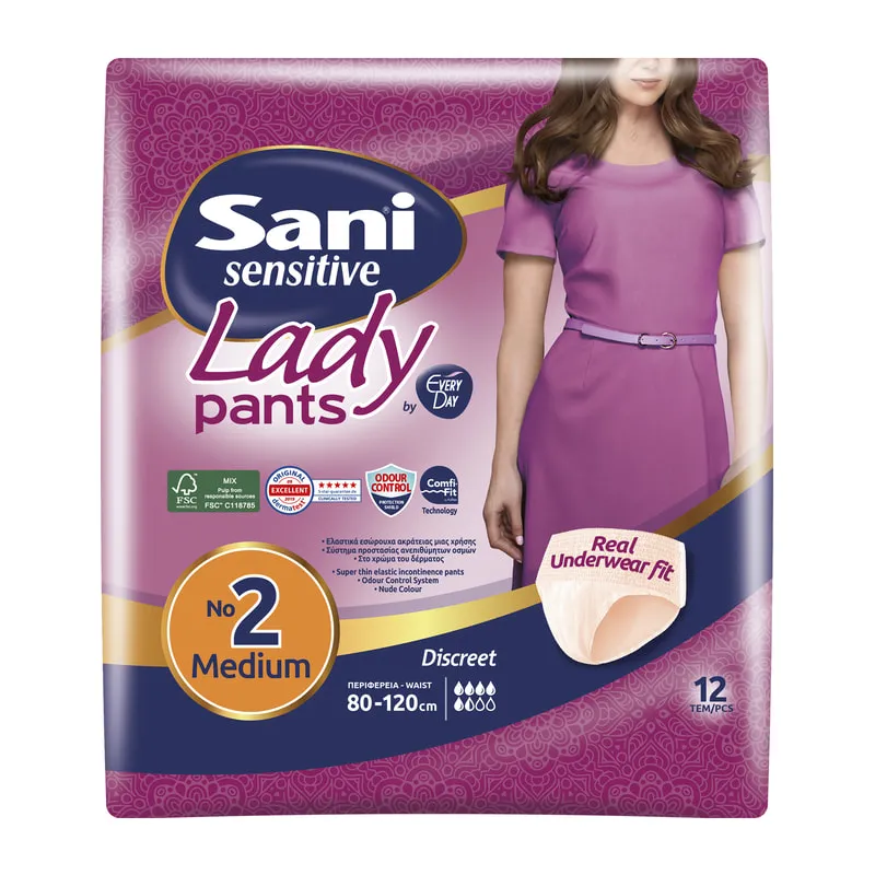 Lady Sensitive Pants No2 Medium