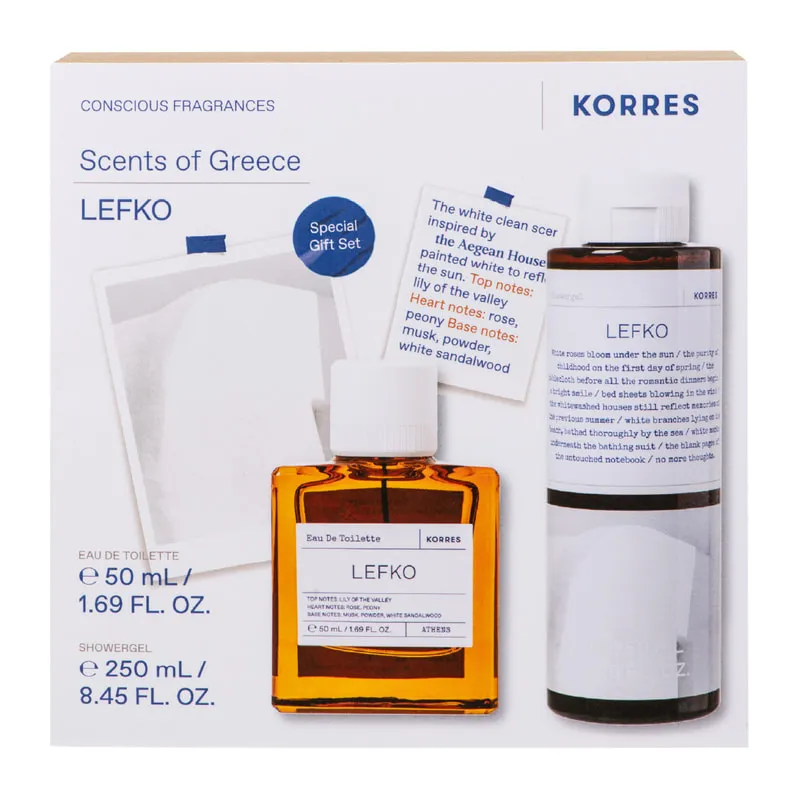 Lefko Eau De Toilette & Αφρόλουτρο