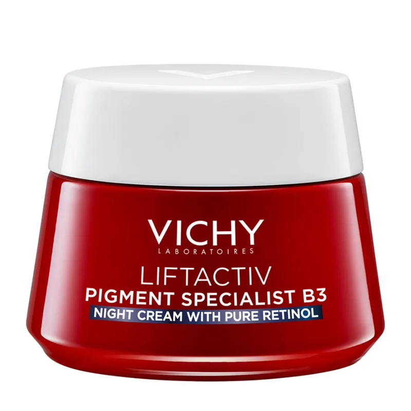 Liftactiv Pigment B3 Κρέμα Νύχτας κατά των Κηλίδων - Διορθώνει τον Τόνο της Επιδερμίδας - Με Νιασιναμίδη & Καθαρή Ρετινόλη