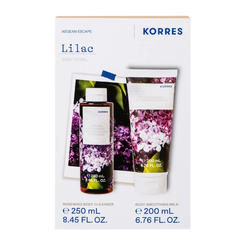 Lilac Renewing Body Cleanser & Body Smoothing Milk