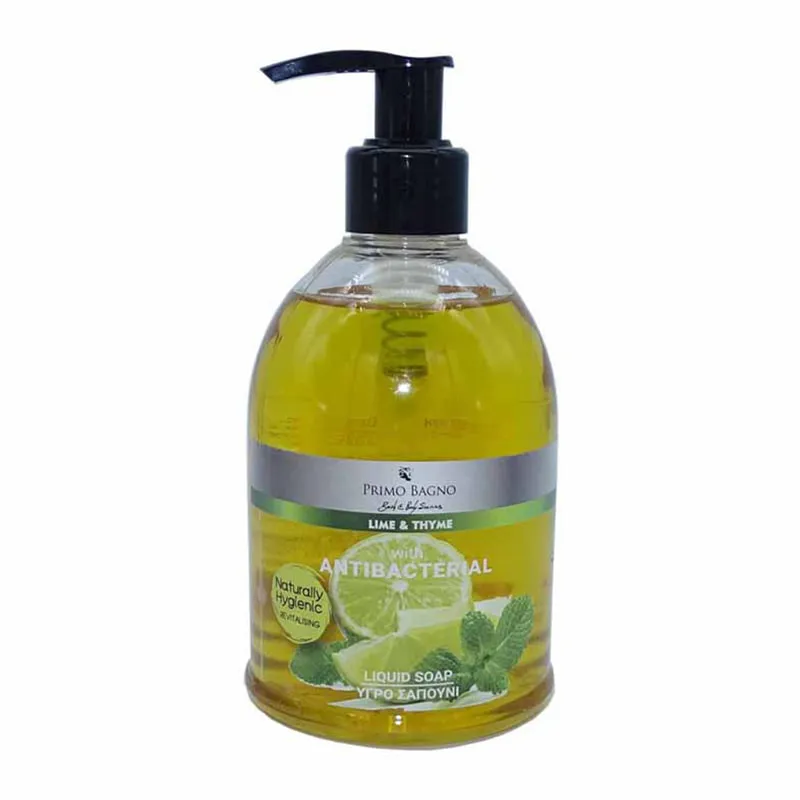 Lime & Thyme Liquid Soap With Antibacterial