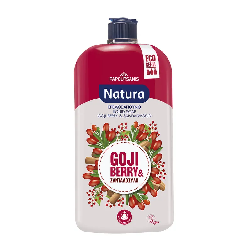 Liquid Soap Bottle Refill Sandalwood & Gojiberry