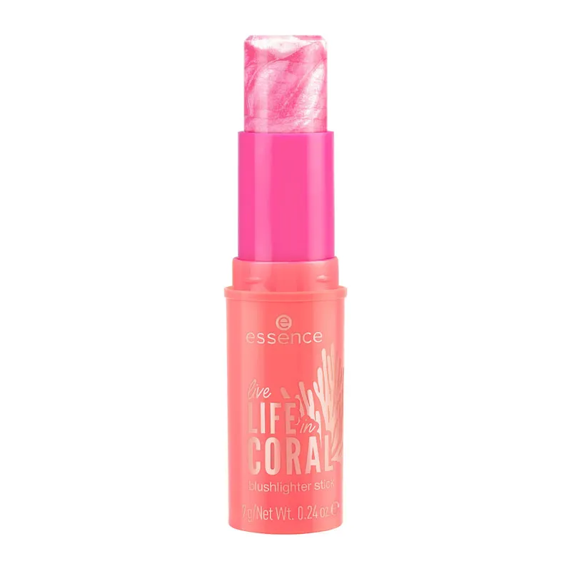 Live Life In Coral Blushlighter Stick