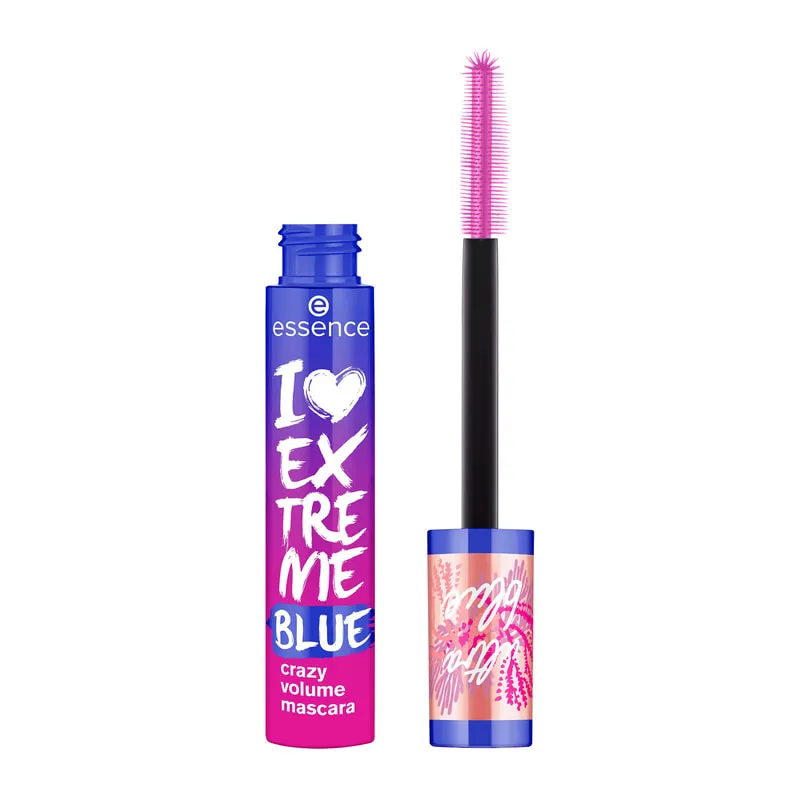 Live Life In Coral I Love Extreme Blue Crazy Volume Mascara