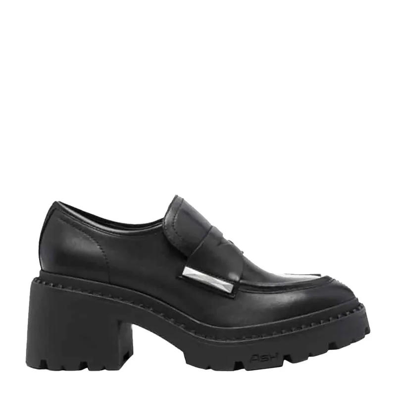 Leather loafers