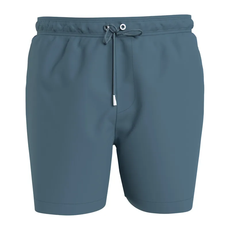 Logo tape swim shorts