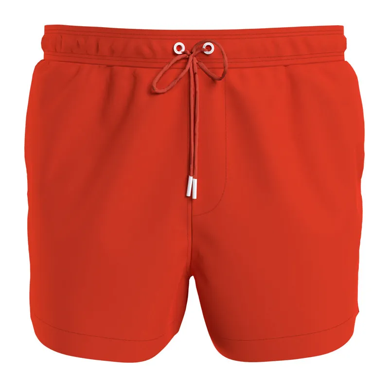 Logo tape swim shorts