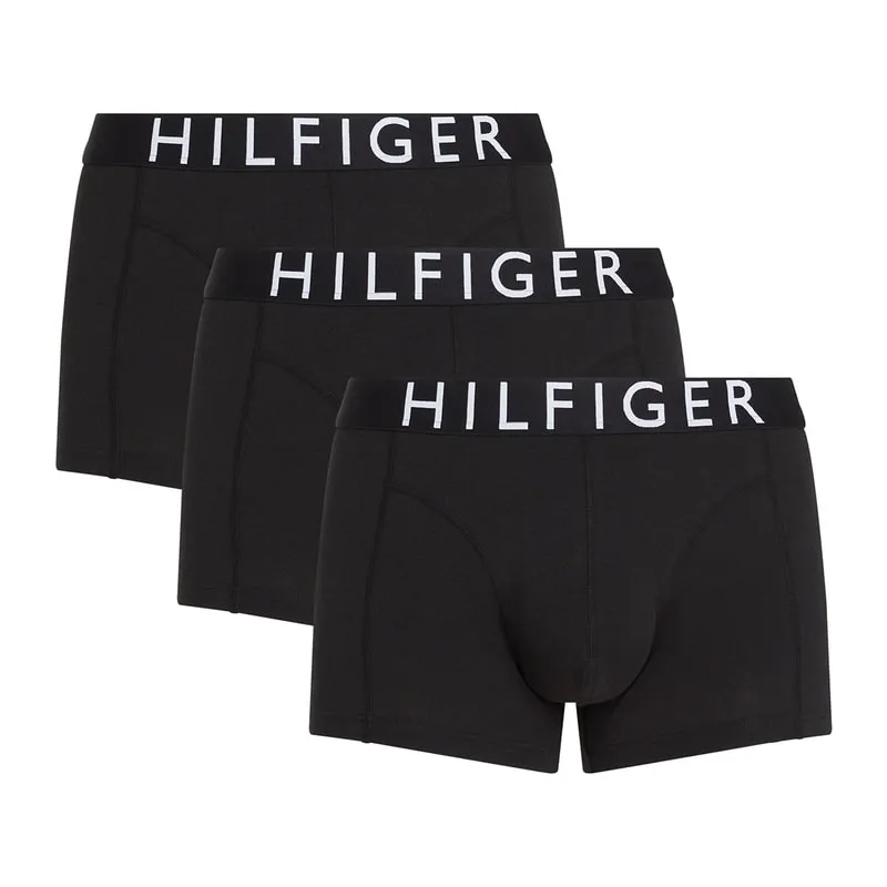 Logo waistband trunks 3 pack