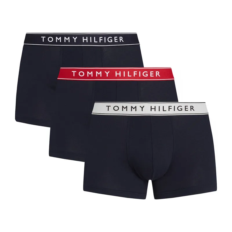 Logo waistband trunks 3 pack