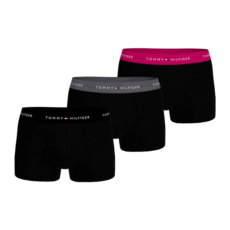 Logo waistband trunks 3 pack
