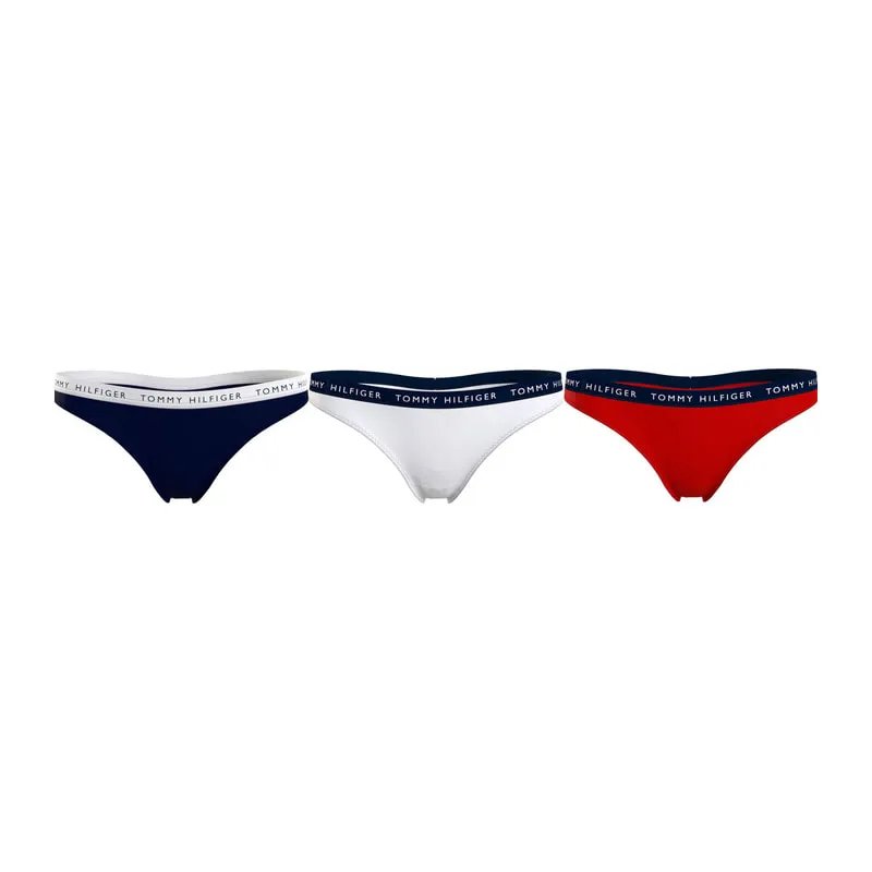 Logo waistband thong 3 pack