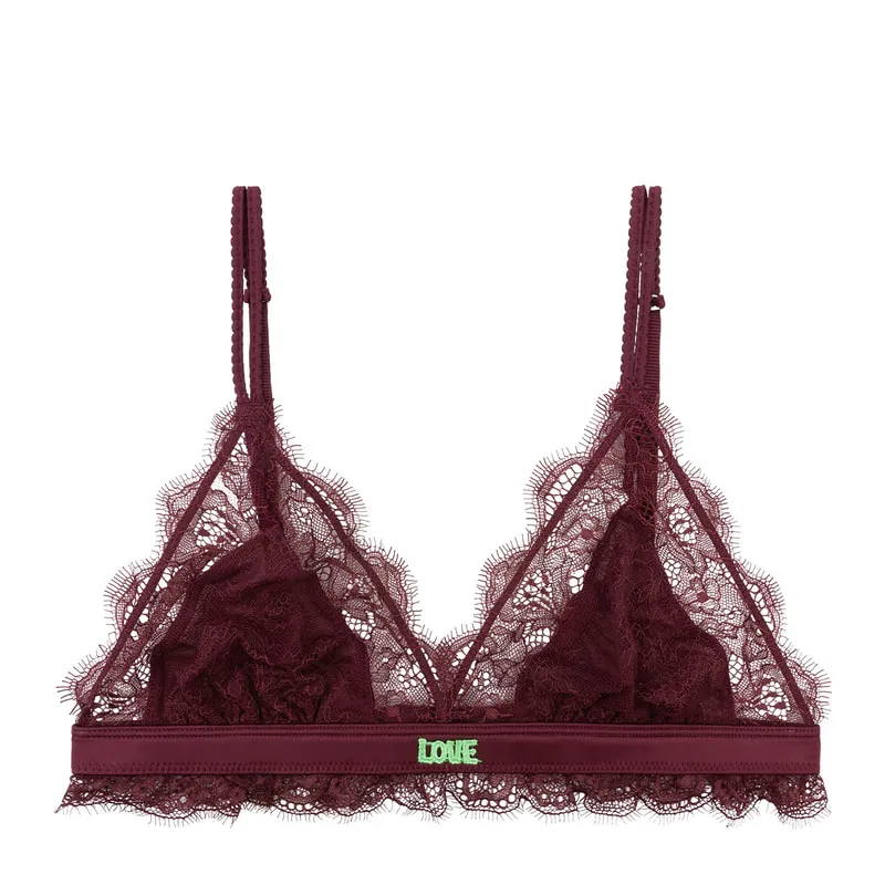 Love Lacy delicate triangle bralette