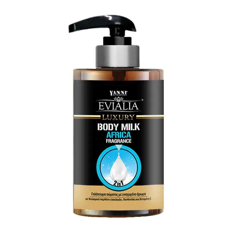 Luxury Body Milk Africa with Olive oil, Panthenol & Vitamin E