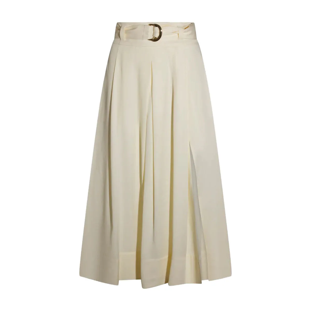 Women's long lyocell twill skirt