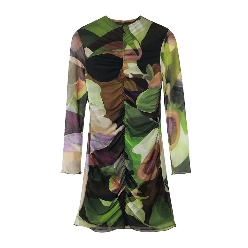 Dress with M. Christian Lacroix design