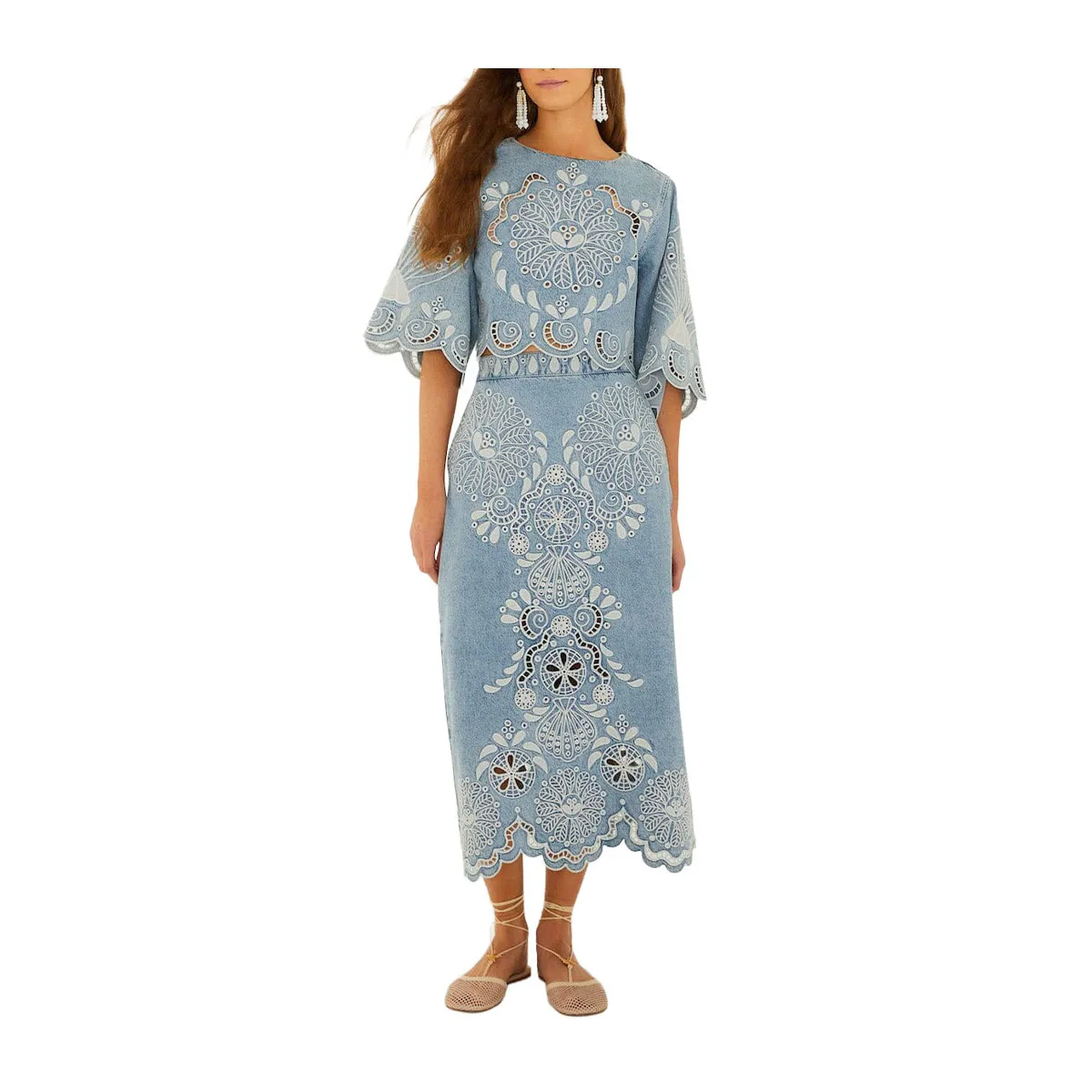 Richelieu Denim Top