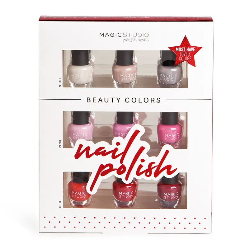 Magic Color 9 Color Nail Polish