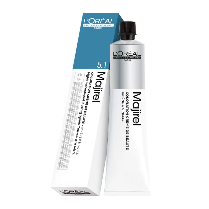 Majirel Color Cream 5.1 Light Ash Brown