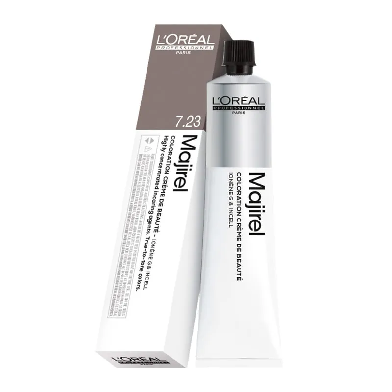 Majirel Color Cream 7.23 Iridescent Golden Blonde