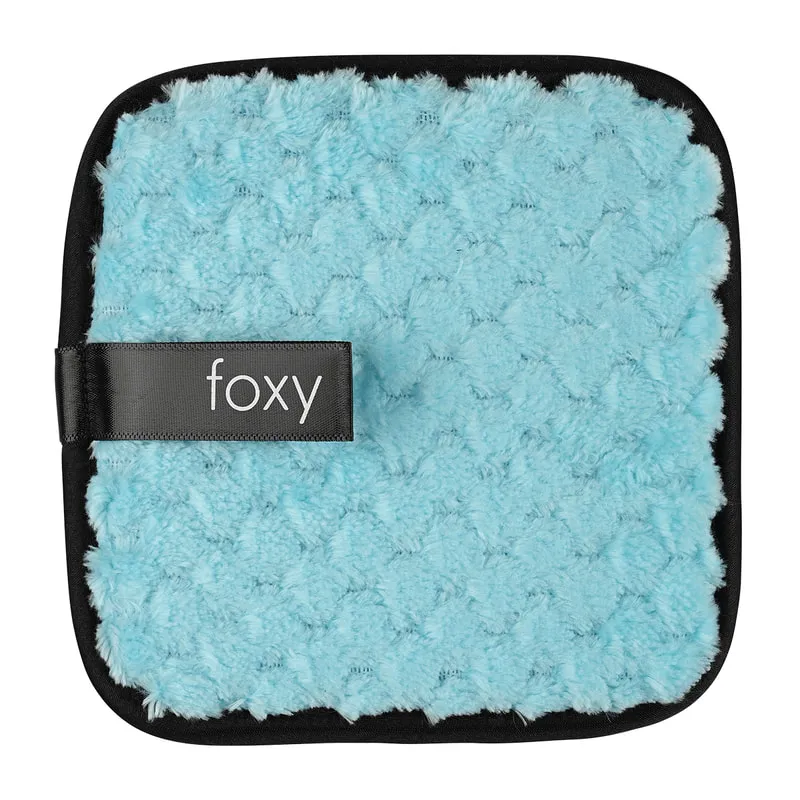 Makeup Remover Puff Square Blue