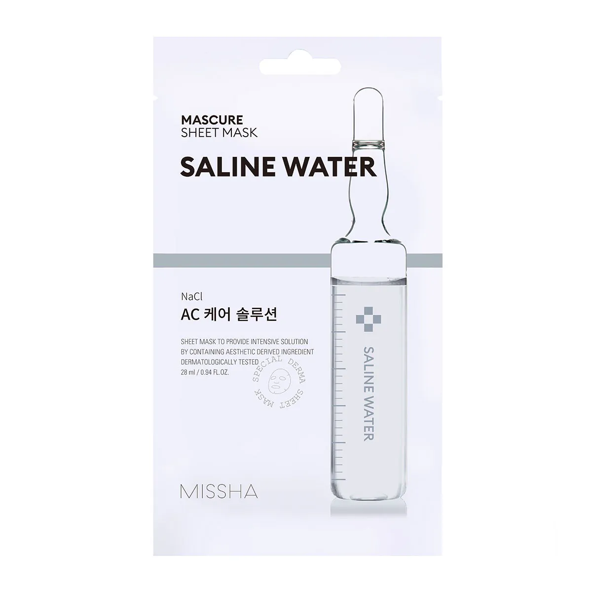 Mascure Ac Care Solution Sheet Mask Nacl