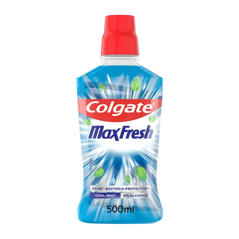 Max Fresh Blue Mouthwash