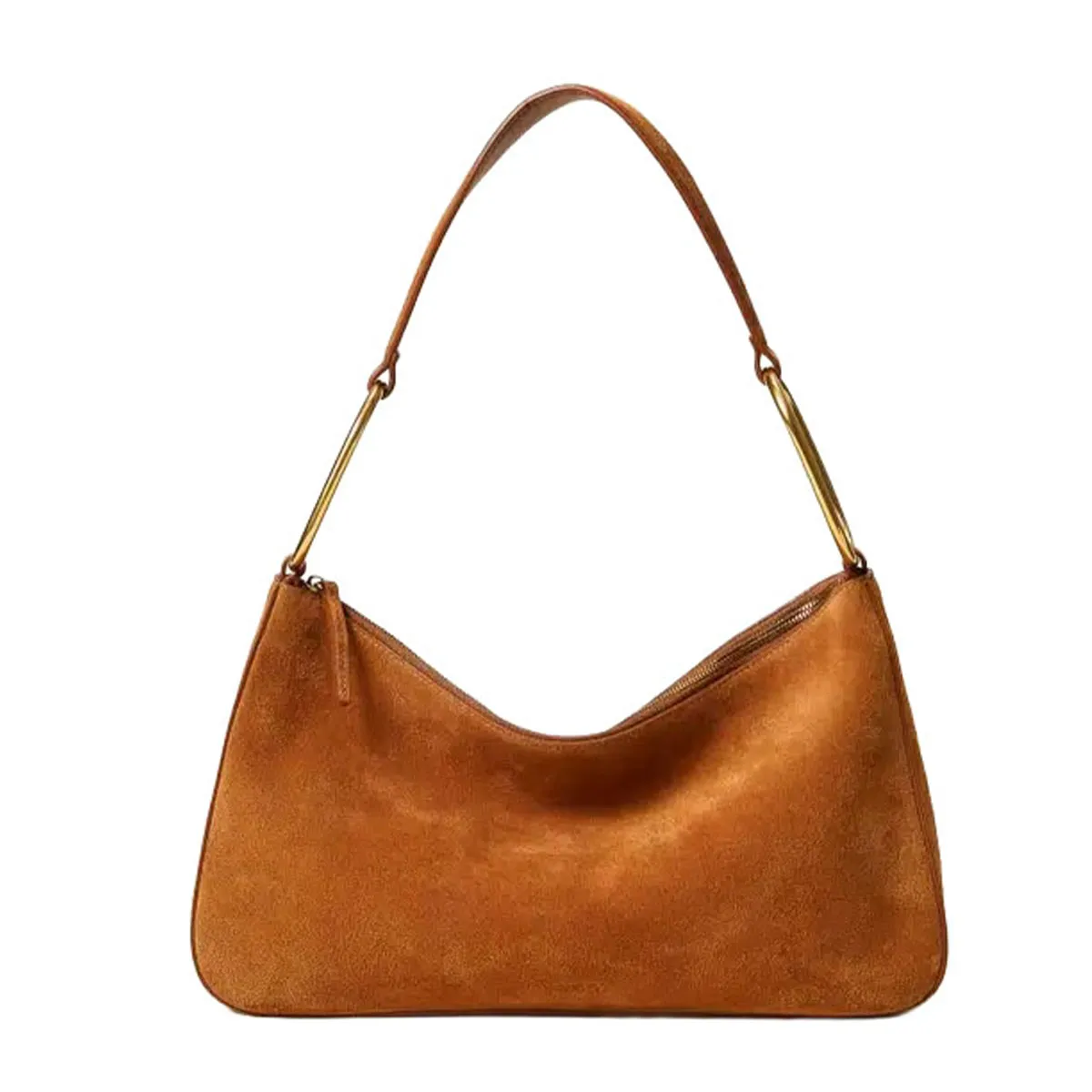 Women's medium suede Liliane bag