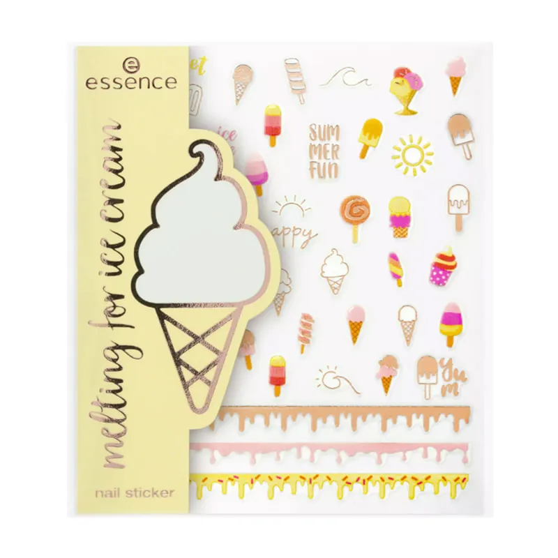 Melting For Ice Cream Nail Sticker