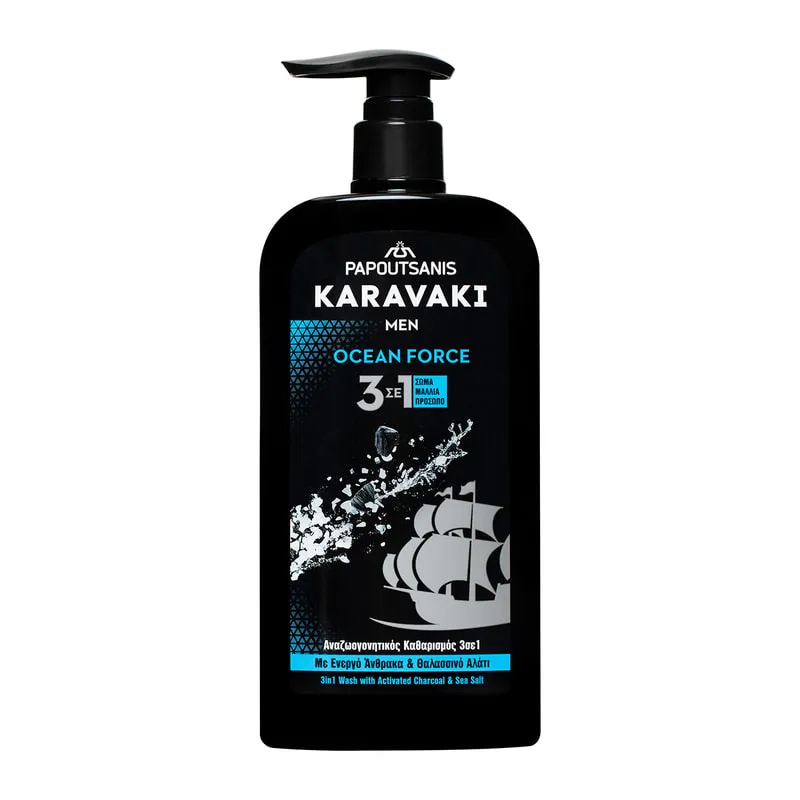 Men 3In1 Shower Gel Ocean Force
