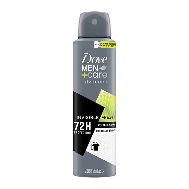 Men Deodorant Spray Advanced Invisible Fresh